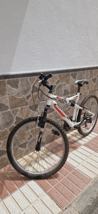 Bici Montaña Doble Suspensión de 24''