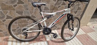 Bici Montaña Doble Suspensión de 24''