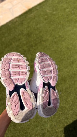 Balenciaga Track Talla 43 Rosa y Blanco