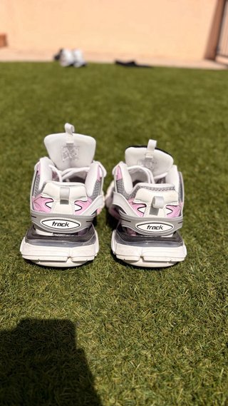 Balenciaga Track Talla 43 Rosa y Blanco