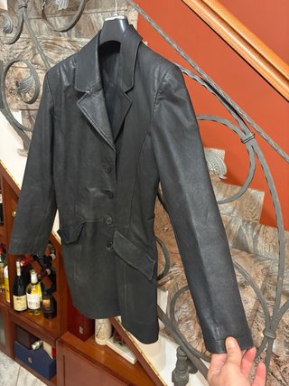 Giacca donna in vera pelle vissuta leggera vintage