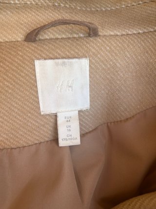 Abrigo H&M Beige