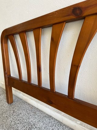 Conjunto de 2 cabeceros de madera