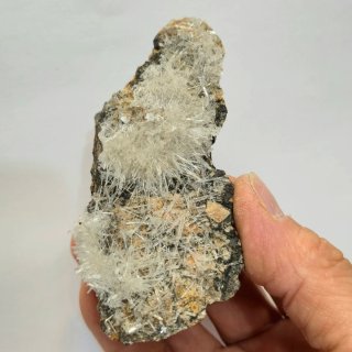 Yeso acicular cristales brillantes Mina S. Timoteo