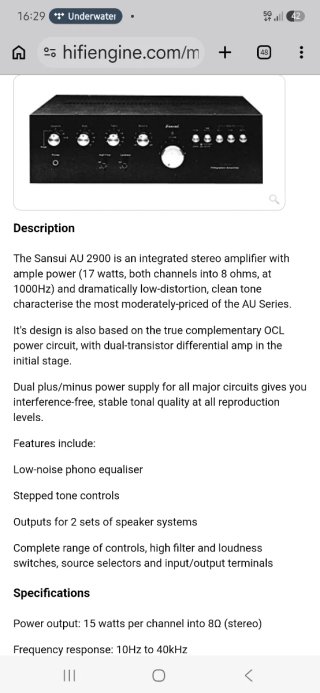 Sansui AU-2900