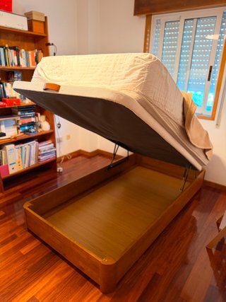 Canapé madera 200x105 cm