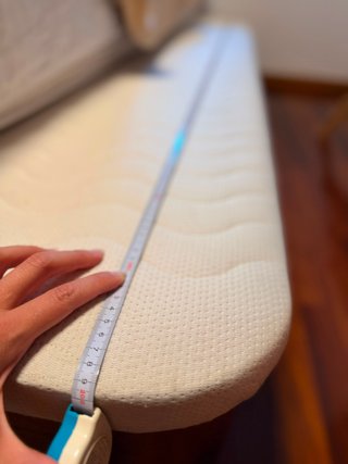 Canapé madera 200x105 cm