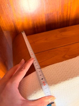 Canapé madera 200x105 cm