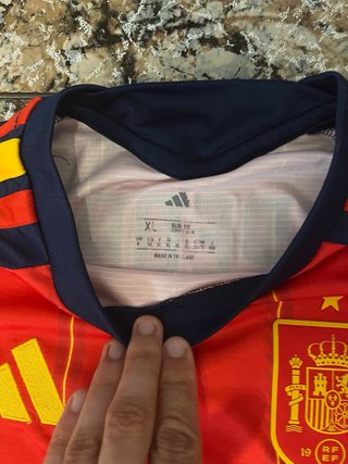 Camiseta España Pedri Mundial 2026 Adidas