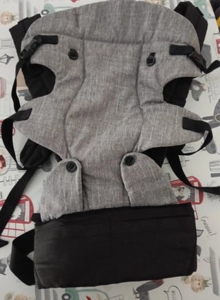 Mochila Portabebés Gris