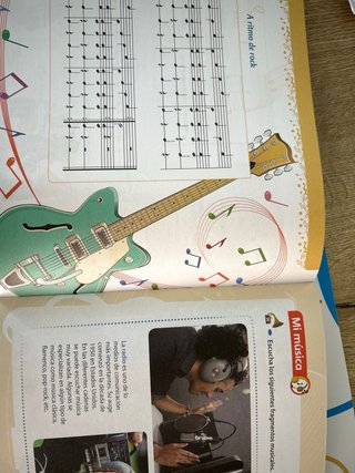Libro Descubre la Música 6º Primaria Pearson