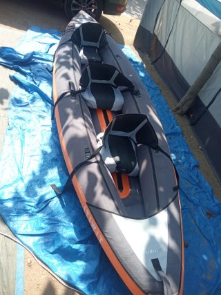 Kayak hinchable 3 plazas ITIWIT