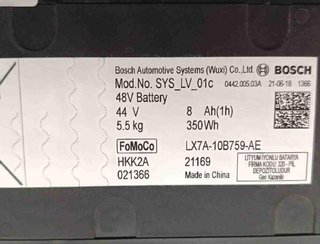 Ford 2853119 batería lx7a10b759ae puma (j2k, cf7)