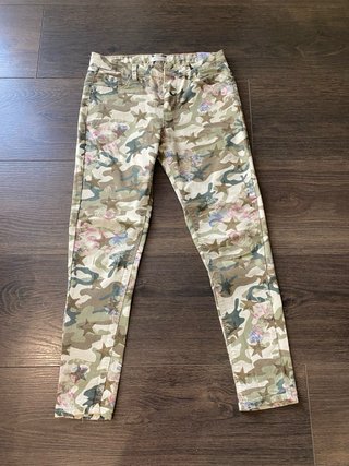 Pantalones pitillo camuflaje Place du Jour