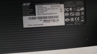 Monitor Acer V226HQL 21.5 Full HD