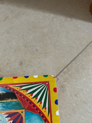 Scatola in legno decorata stile siciliano