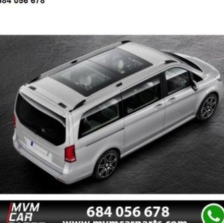 Barras de techo / Baca aluminio para Mercedes Clas