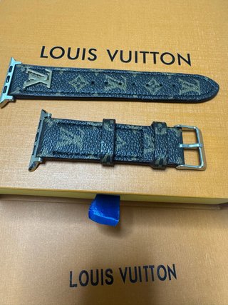 Apple Watch Cinturino Louis Vuitton Marrone e Dorato