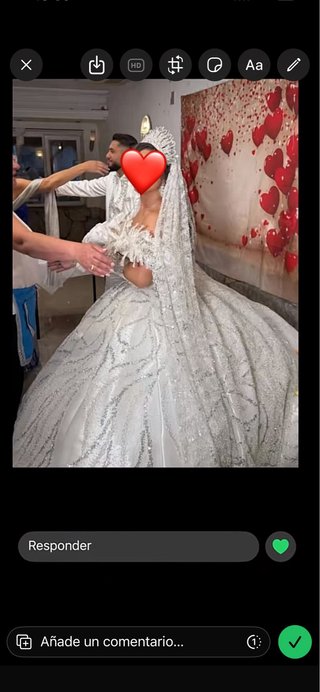 Vestido de Novia Gitana Plata y Blanco +complement