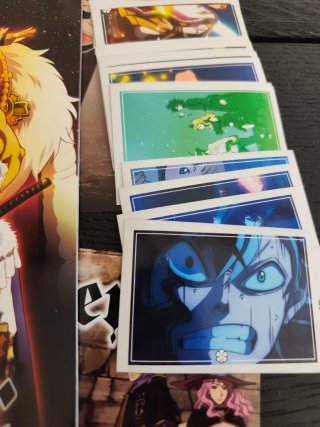 Álbum Black Clover Completo Stickers