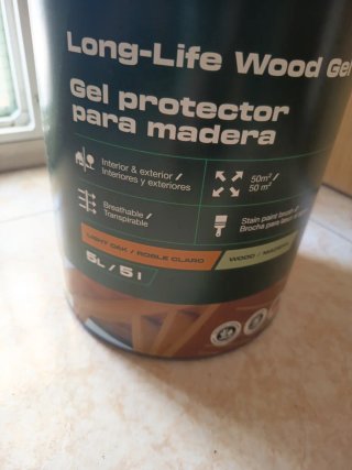 Protector madera Parkside Roble Claro 5L