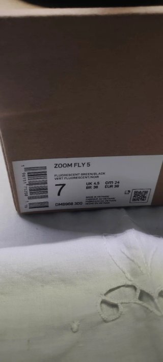 Nike Zoom Fly 5 Mint  Foam Ghost Green Woman 38