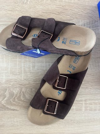 Sandalias Birkenstock Marrones Talla 39
