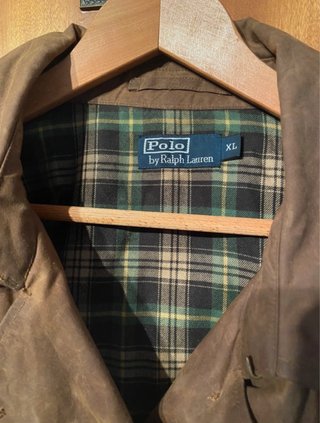 Gabardina Polo Ralph Lauren Talla XL Marrón