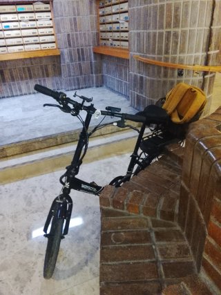 Bicicleta eléctrica Wayscral plegable