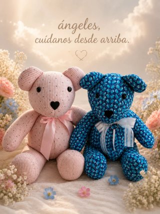 Ositos de peluche personalizables