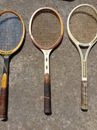 Lote 3 Raquetas Tenis Antiguas