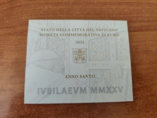 Lote 4 monedas 2€ Vaticano 2024/2025