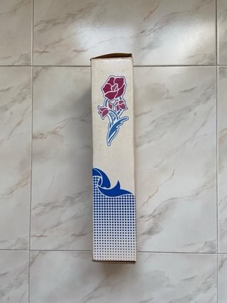 Muñeca antigua de porcelana rosa