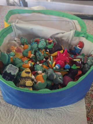 Lote Juguetes Kinder Antiguos