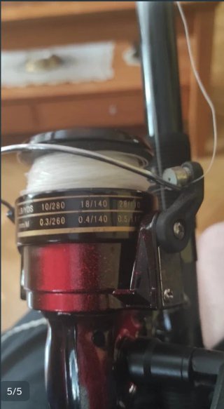 Caña Pesca Telescópica 3,6 m + Carrete e Hilo.