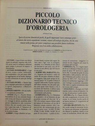 Annuario di Orologi 1993