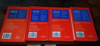 4 libros Larousse ortografía,gramática...