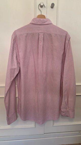 Camisa Ralph Lauren Slim Fit Rayas L