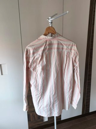Camisa Lacoste Rayas Talla 42 L Algodón