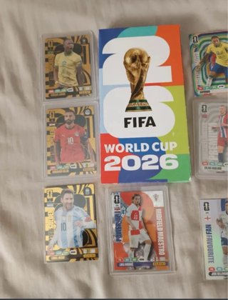 Lote cromos Adrenalyn Mundial 2026