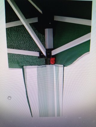 Carpa plegable verde 3x3