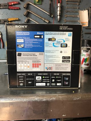 Radio CD Sony MEX-BT3100U Bluetooth USB Manos libr