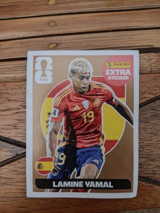 Extra sticker Panini Lamine Yamal