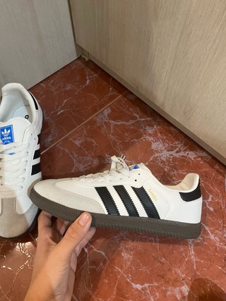 Adidas Samba Blancas y Negras