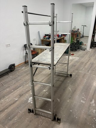 Andamio Escalera Aluminio Plegable