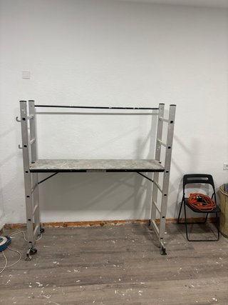 Andamio Escalera Aluminio Plegable