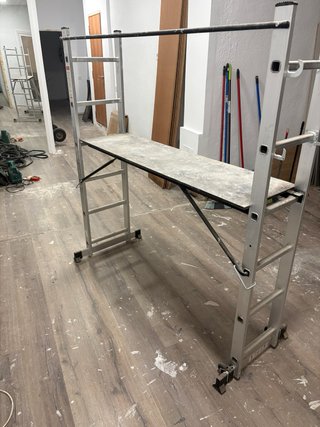 Andamio Escalera Aluminio Plegable