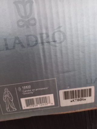 Lladro Candor en Primavera,  en gres.