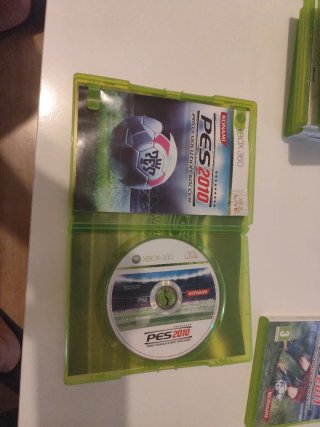 Lote 8 juegos Xbox 360 FIFA y PES