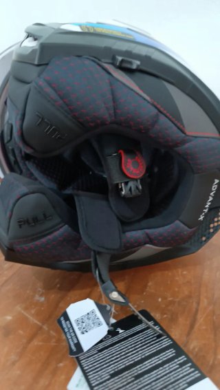 Casco LS2 Advant X Nova WHITE BLUE  - W33S8281
